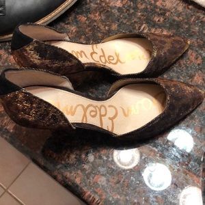 Sam Edelman Metallic Cheetah 2.5in Heel